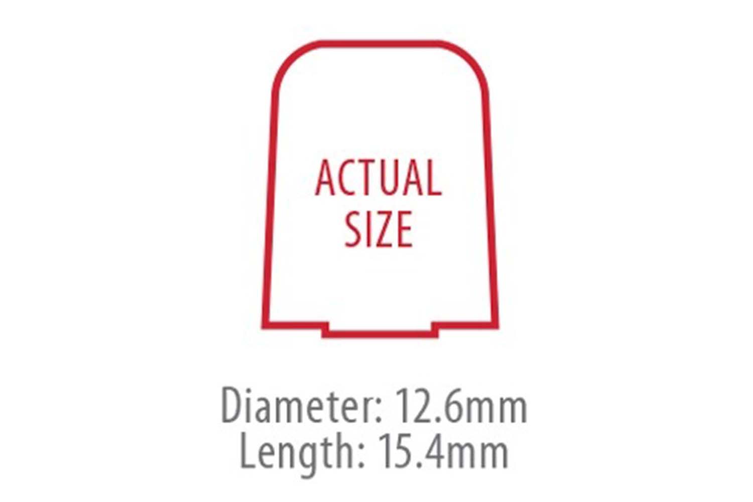 Performance Foam Eartips 12mm 100 pair