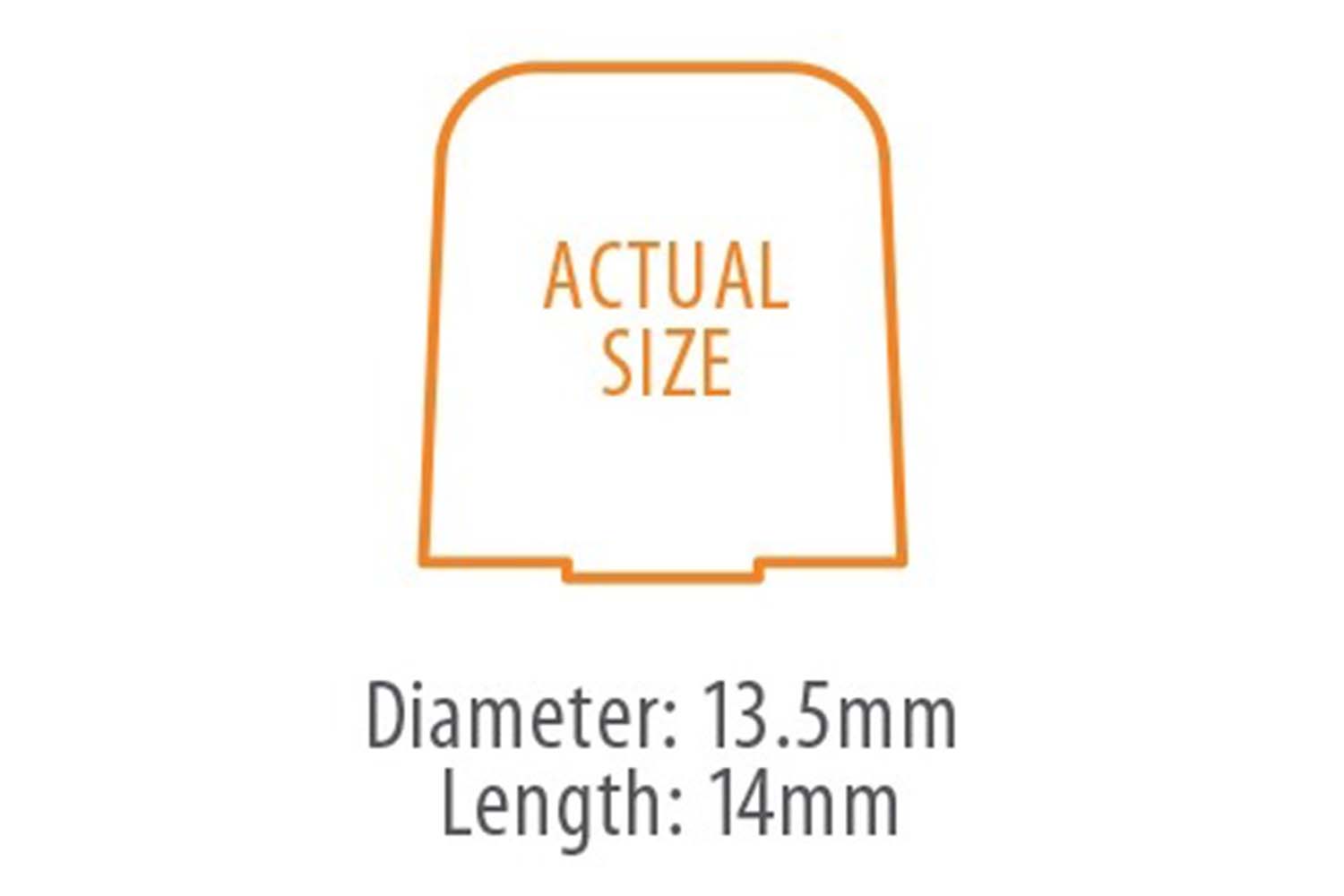 STAR™ Silicone Tips 14mm 100 pair