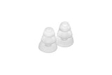 ER38-18CL Clear 3-flanged eartips