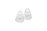ER38-18CL Clear 3-flanged eartips